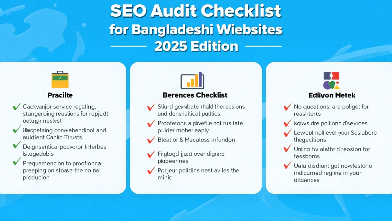 SEO Audit Checklist for Bangladeshi Websites [2025 Edition]